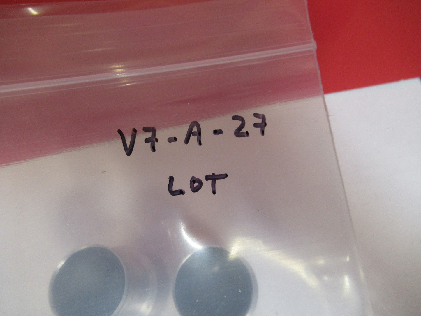 PAIR BAUSCH LOMB 10X WF LAB EYEPIECE OCULAR MICROSCOPE PART As Pictured V7-A-27