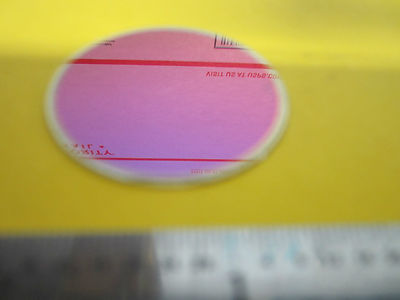 OPTICAL COATED SAPPHIRE WAFER WINDOW ?? LASER OPTICS BIN#28-09