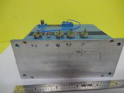 RF MICROWAVE MODULE MITEQ OSCILLATOR FREQUENCY  GHz  AS IS BIN#X5-02