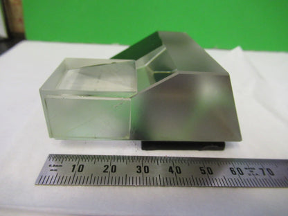 ZEISS GERMANY GLASS PRISM HEAD OPTICS MICROSCOPE PART AS PICTURED V8-B-17