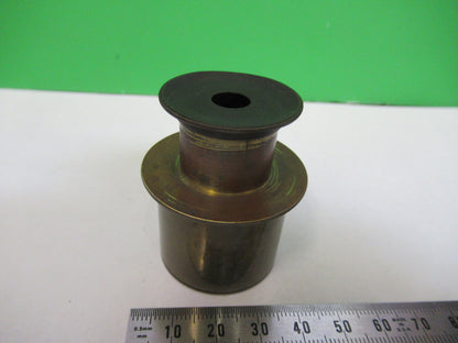Antique Brass Grunow Rare Ocular Eyepiece Microscope Part