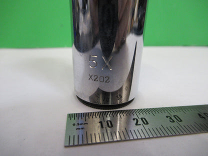 Antique Spencer Lens Co. American Optical Co. 5X Ocular Eyepiece Optic Microscope Part