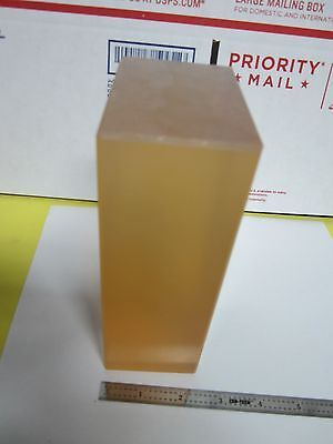 HUGE THICK AMAZING OPTICAL ZERODUR COATED DICHROIC MIRROR LASER OPTICS BIN#Q1-44