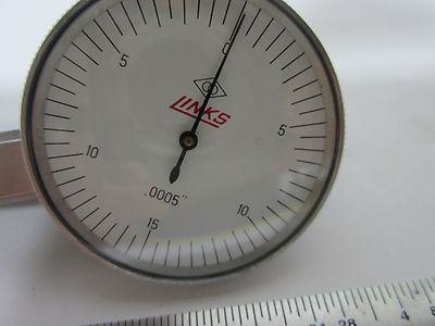DIAL TEST INDICATOR LINKS METROLOGY INSPECTION AS IS BIN#H4-11