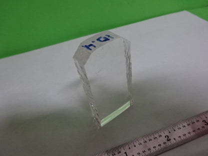 SYNTHETIC QUARTZ CRYSTAL Q FACTOR SLAB GROWTH FREQUENCY CONTROL AS IS #AS-96