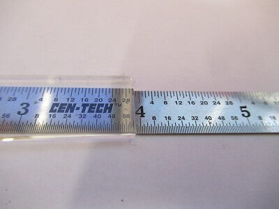 OPTICAL LONG BAR SHEET BK7 GLASS LASER OPTICS AS PICTURED &H6-A-18