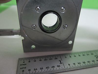 MICROSCOPE PART REICHERT AUSTRIA QUARTER WAVE SLIDE OPTICS AS IS BIN#S2-B-27