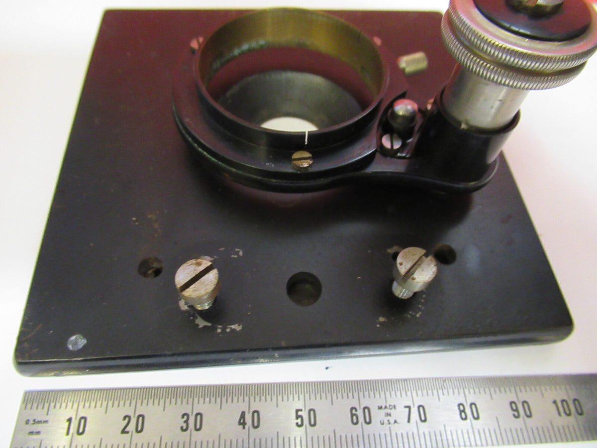 BAUSCH LOMB STAGE TABLE SPECIMEN MICROSCOPE PART AS PICTURED Y4-A-50