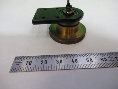 ANTIQUE BAUSCH LOMB BRASS FRAME ADJUST MICROSCOPE PART AS PICTURED W3-C-01