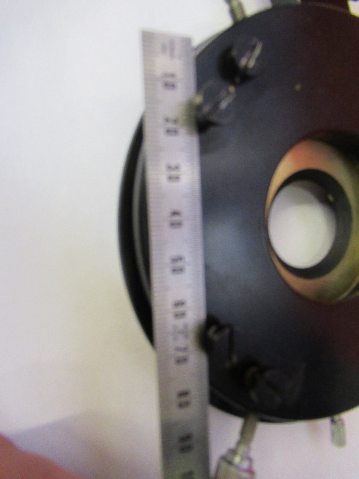 OLYMPUS JAPAN STAGE XY TABLE MICROMETER MICROSCOPE PART AS PICTURED X3-B-65