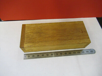 Antique Bausch & Lomb Wood Box for Accessories Microscope Part