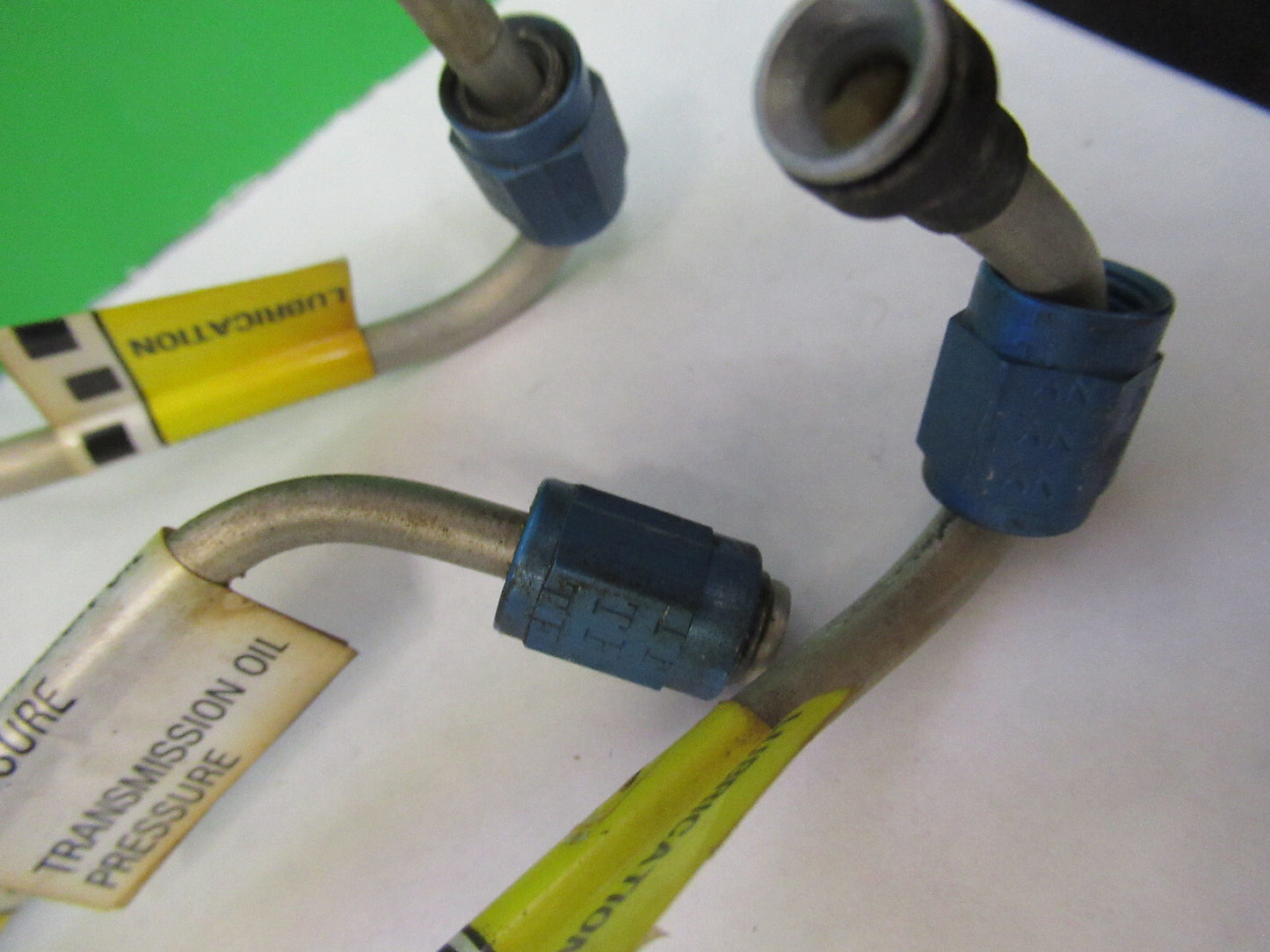 ALUMINUM PRESSURE LINES TUBING BELL 206 AIRCRAFT HELICOPTER AS PICTURED X4-A-10