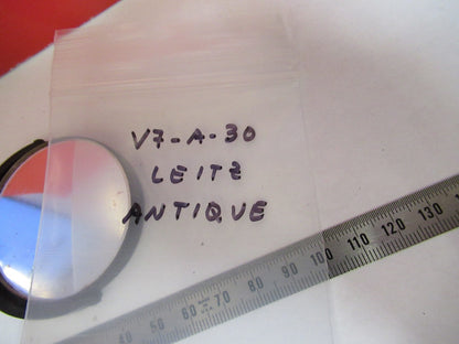 ANTIQUE LEITZ WETZLAR GERMANY MIRROR ASSEMBLY MICROSCOPE PART AS PICTURE V7-A-30