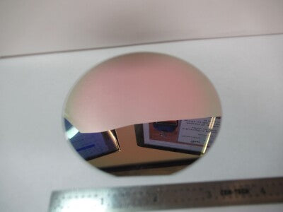 Very Nice Sapphire Wafer Single Crystal Platinum Coated