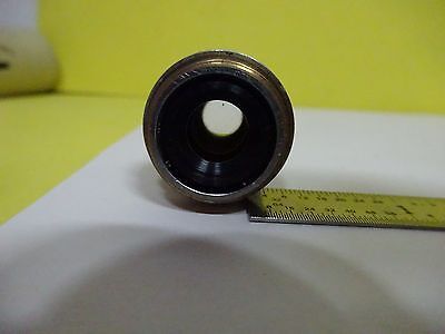 MIKROSKOPTEIL OBJEKTIV AO AMERICAN 10X PLAN ACHRO OPTICS AS IS BIN#X1-59