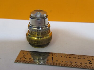 Antique Ernst Leitz 8mm Apo Objective Microscope Optics