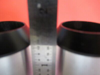 PAIR ADAPTERS ZEISS NIKON EYEPIECE OCULAR MICROSCOPE PART AS PICTURED &B6-A-35
