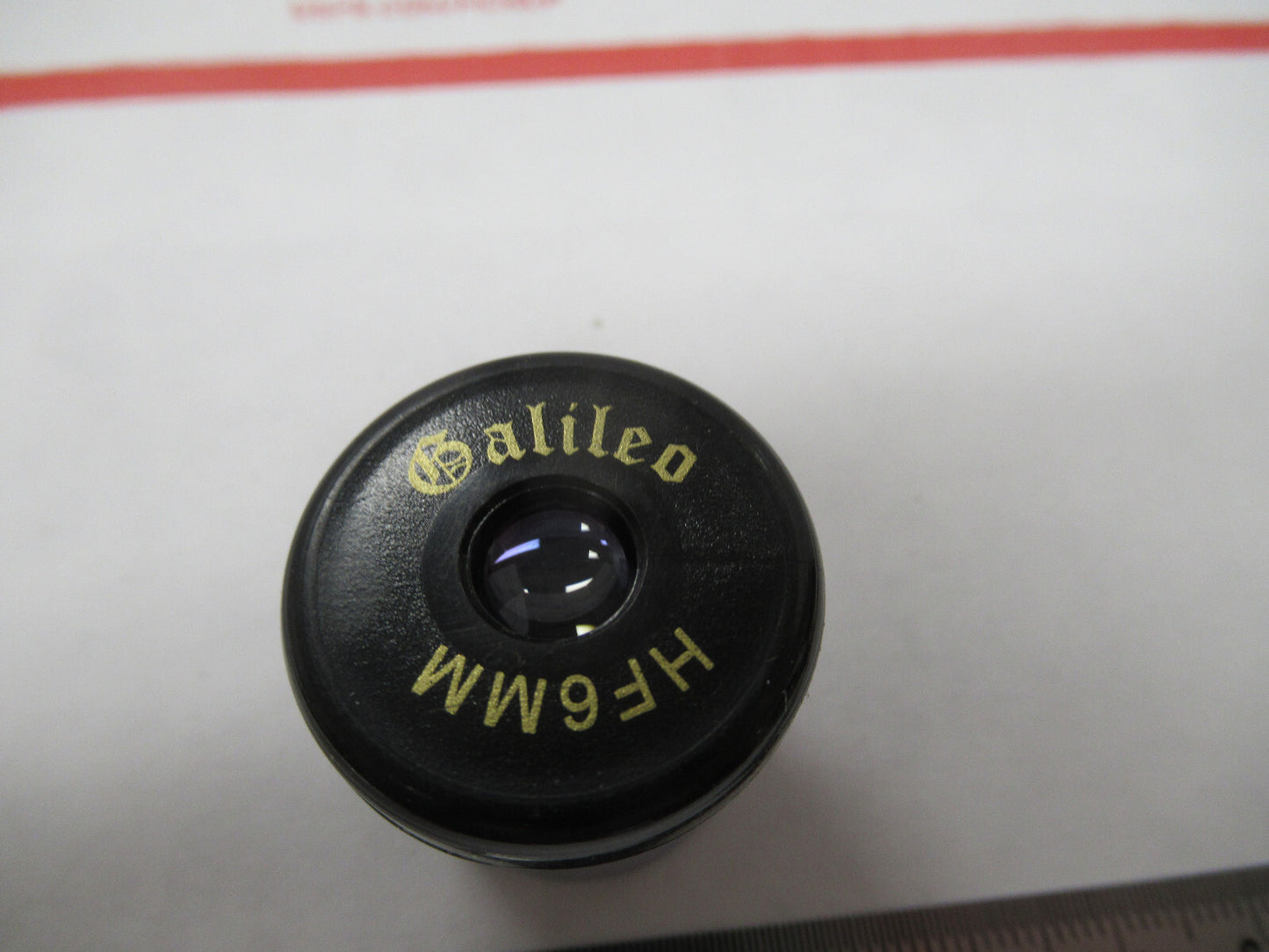 Microscope Part Eyepiece Galileo Hf 6mm Optics Lens