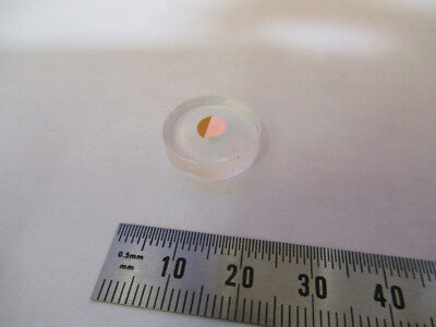 OPTICAL HP HEWLETT PACKARD SILICA COATED LENS LASER OPTICS AS PICTURED R5-A-65