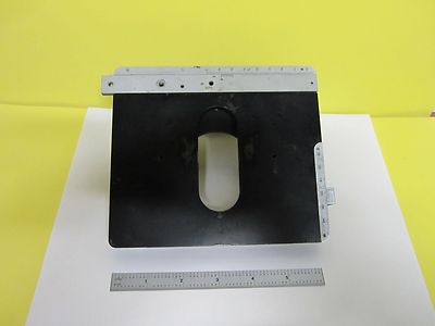 MIKROSKOPTEIL LEITZ WETZLAR DEUTSCHLAND BÜHNENTISCH MIKROMETER WIE BESEHEN BIN#T8-05