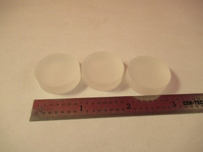 Lot 3 Ea Glass Pre-forms for Lenses Pro Optics