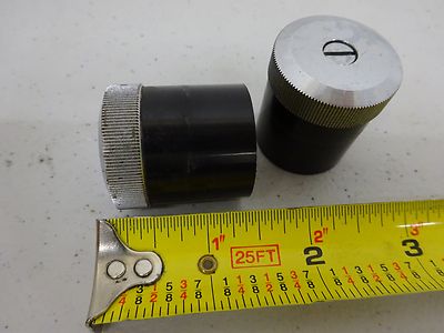 MICROSCOPE PART VICKERS ENGLAND UK SET OF KNOBS AS IS BIN#C8-E-04