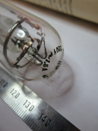 OPTICAL OSRAM GERMANY Rb RUBIDIUM SPECTRAL LAMP OPTICS  AS PICTURED X8-FT-75