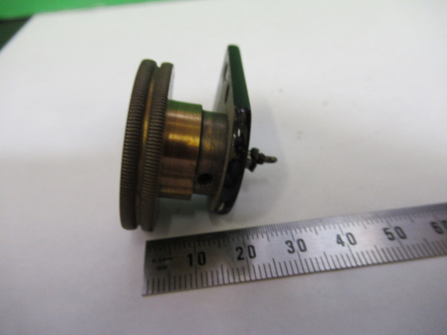 ANTIQUE BAUSCH LOMB BRASS FRAME ADJUST MICROSCOPE PART AS PICTURED W3-C-01