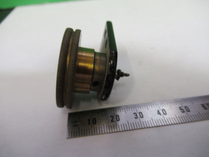 ANTIQUE BAUSCH LOMB BRASS FRAME ADJUST MICROSCOPE PART AS PICTURED W3-C-01