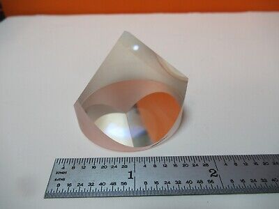 OPTICAL TRIHEDRAL GLASS PRISM LASER OPTICS AS PICTURED &16-A-01