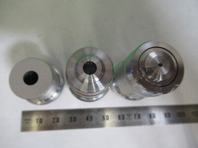 ASSORTED OBJECTIVES LENSES OPTICS LOT MICROSCOPE PART AS PICTURED Z1-A-62