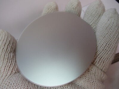 VERY NICE SAPPHIRE WAFER SINGLE CRYSTAL PLATINUM COATED AS PICTURED &7B-B-154