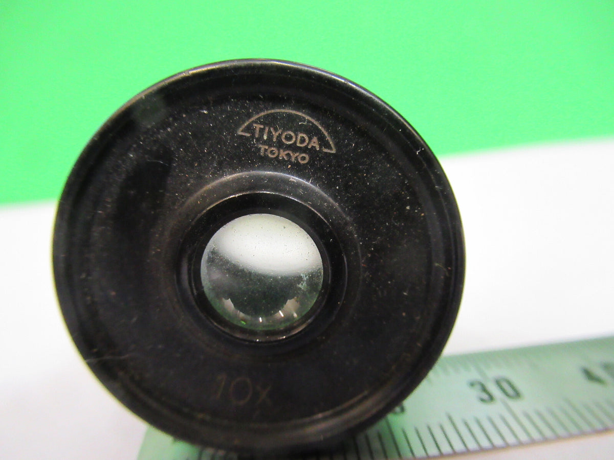 Tiyoda Japan Eyepiece 10X Lens Optics Microscope Part