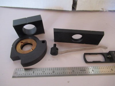LOT 5 EA ACCESSORIES ASSORTED MICROSCOPE PART AS PICTURED #60-A-11