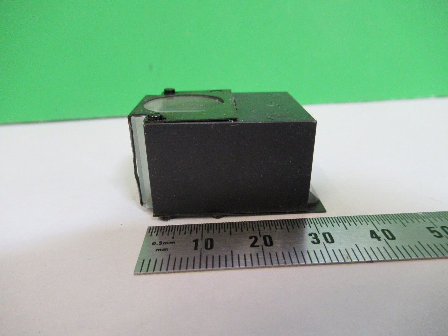 BAUSCH LOMB GLASS PRISM OPTICS MICROSCOPE OPTICAL PART AS PICTURED 98-A-09
