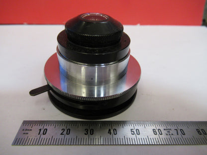 OLYMPUS JAPAN CONDENSER + IRIS OPTICS MICROSCOPE PART AS PICTURED T5-A-24