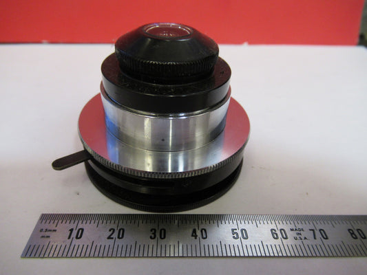 OLYMPUS JAPAN CONDENSER + IRIS OPTICS MICROSCOPE PART AS PICTURED T5-A-24