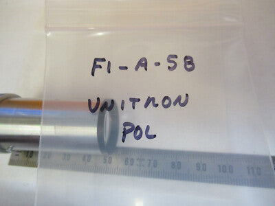 UNITRON JAPAN POL MICRO 5X EYEPIECE OCULAR MICROSCOPE PART AS PICTURED &F1-A-58