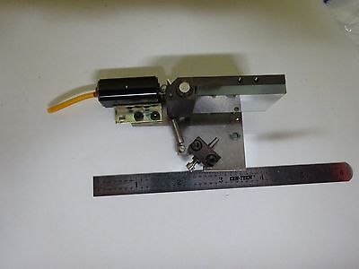 MICROSCOPE PART MOUNTED MOBILE MIRROR ASSEMBLY OPTICS AS IS BIN#W6-25