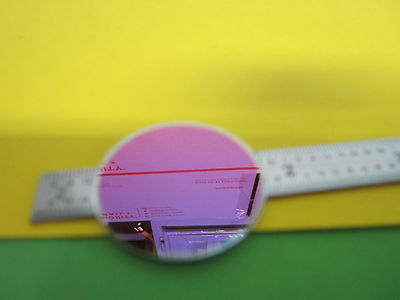 OPTICAL COATED SAPPHIRE WAFER WINDOW ?? LASER OPTICS BIN#28-09