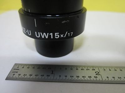 MIKROSKOPTEIL NIKON JAPAN SMZ-U UW15X/17 OPTIK WIE BESEHEN BIN#T6-28