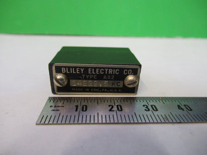 VINTAGE WWII BLILEY QUARTZ CRYSTAL AX2 14222.5 KC FREQUENCY RADIO AMATEUR S1-B27
