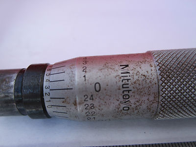 MICROMETER MITUTOYO JAPAN AS IS  BIN#7C miii