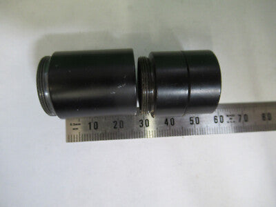 LOT 3 EA BRASS OBJECTIVE EXTENDER PARTS MICROSCOPE PART AS PICTURED #R7-B-51