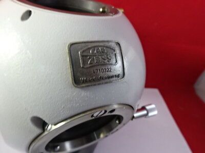 ZEISS PHOTOMIC GERMANY MESSING HEAD CENTER MANIFOLD MIKROSKOPTEIL WIE BESEHEN #91-21