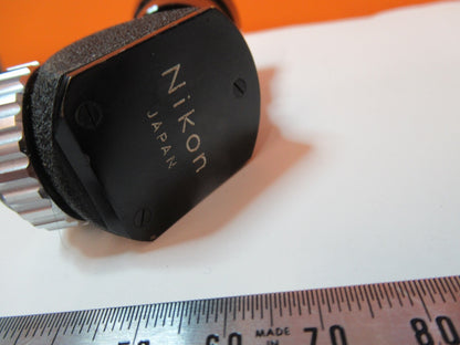 RARE NIKON JAPAN ELBOW EYEPIECE 90dg MICROSCOPE PART OPTICS AS PICTURED &14-B-67