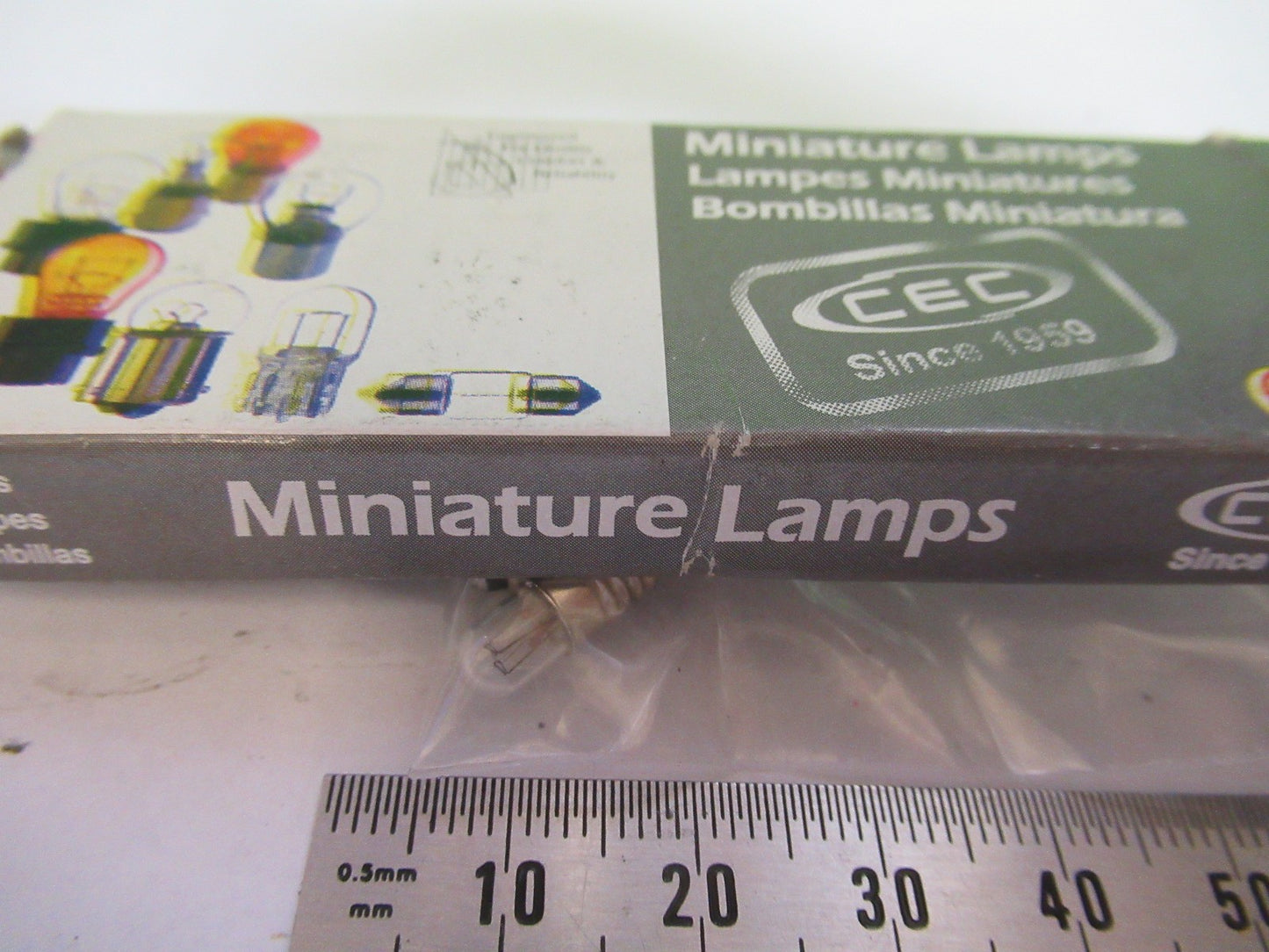Lot Mini Lamps Bulbs 6 Pcs Aml 335 28V Aircraft or Instruments AS Pic