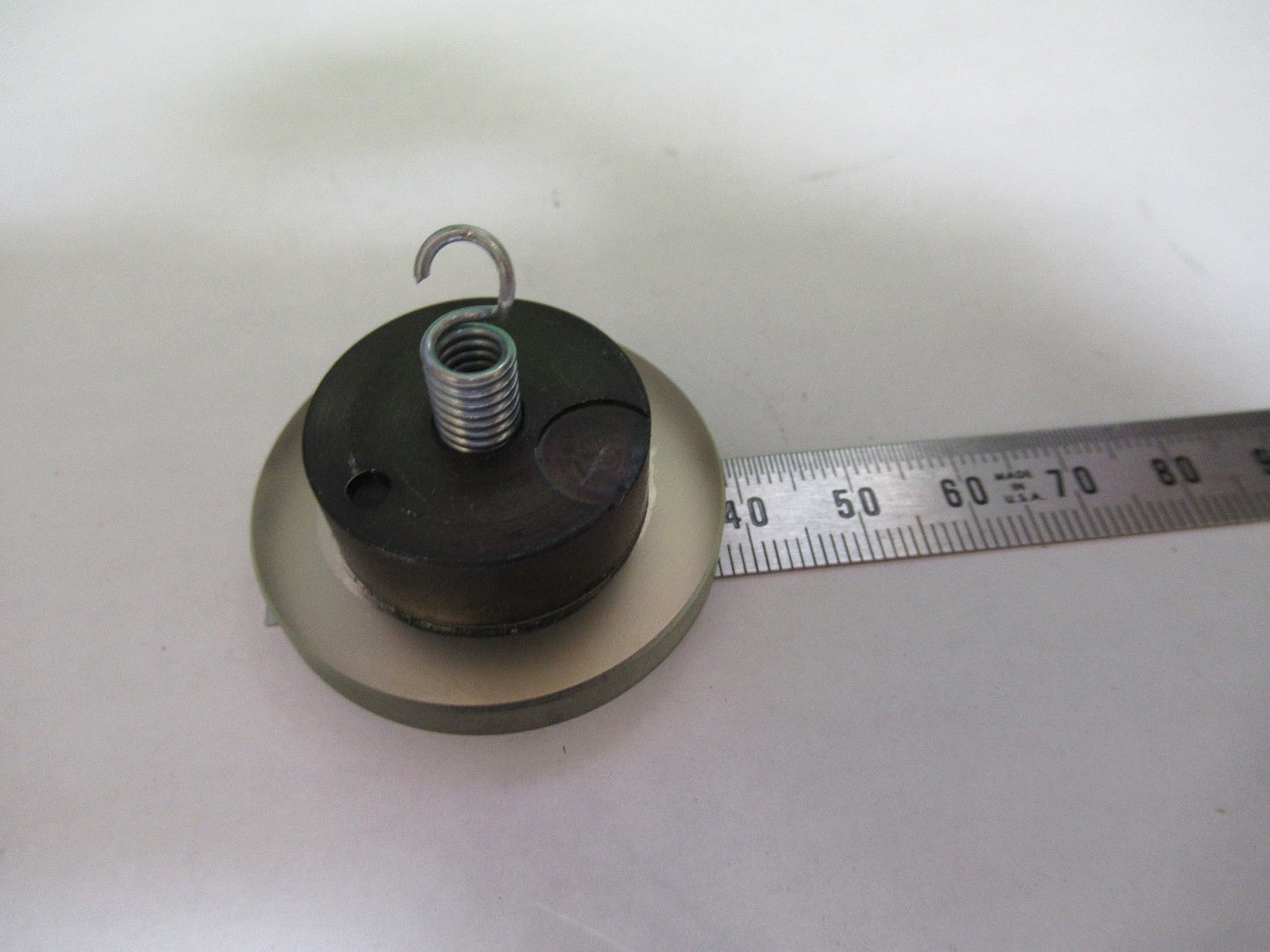 OLYMPUS JAPAN CONCAVE some scratches MIRROR MICROSCOPE PART AS PICTURED T4-A-36