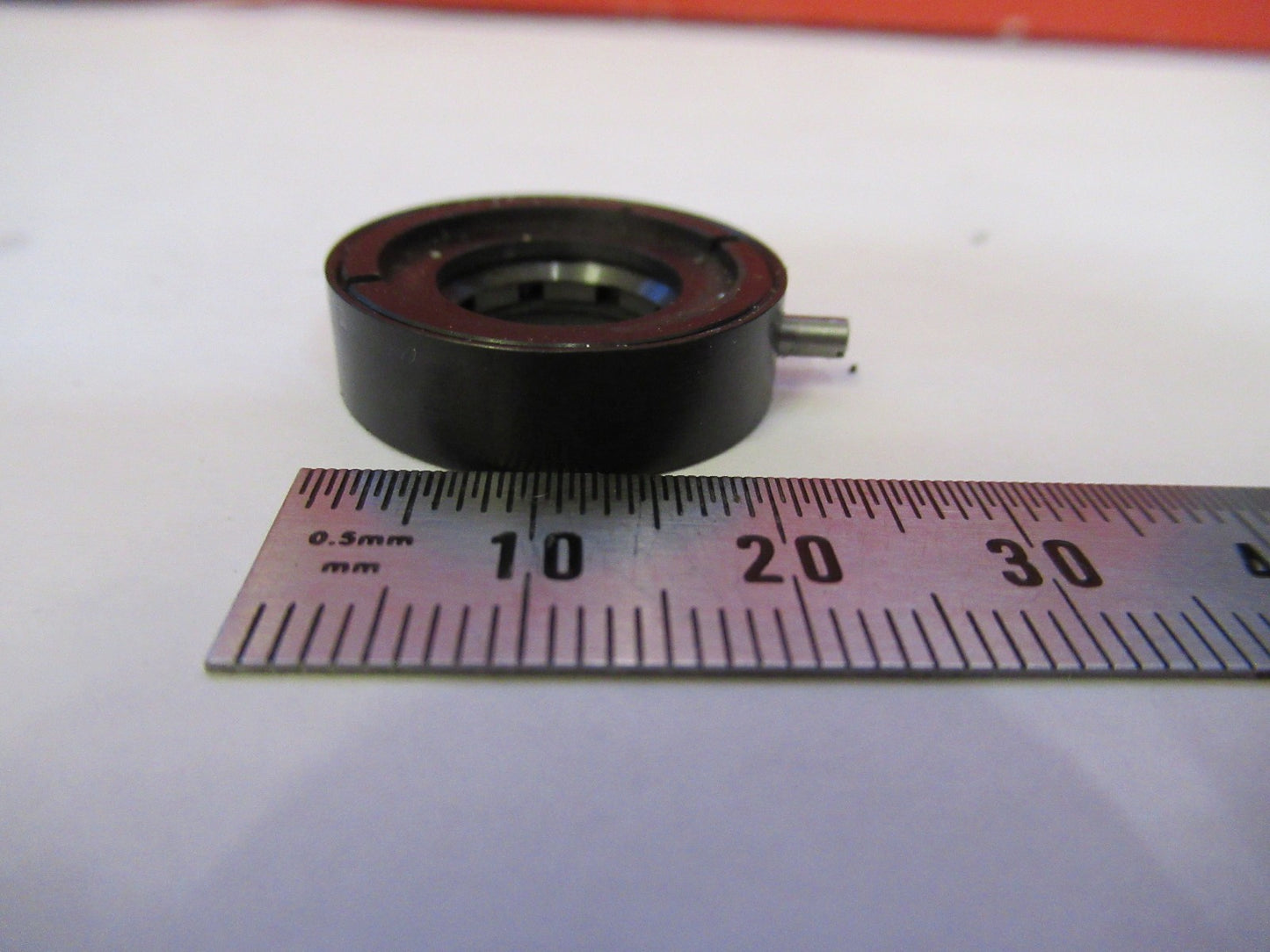 LEITZ WETZLAR GERMANY IRIS DIAPHRAGM OPTICS MICROSCOPE PART AS PICTURED V8-B-72