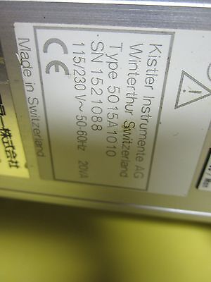 KISTLER 5015 CHARGE METER AMPLIFIER for ACCELEROMETER LOAD CELL BIN#WARE